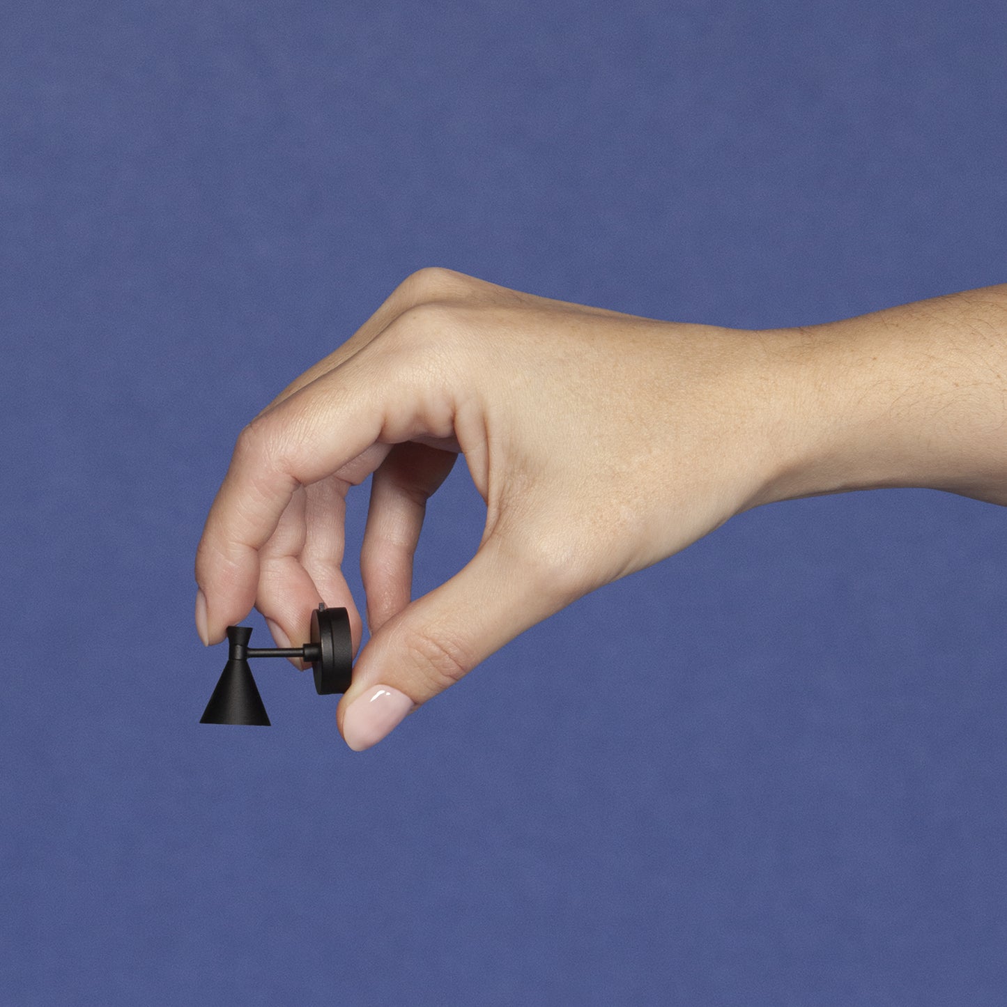 1/12 Scale Miniature Black Wall Lamp