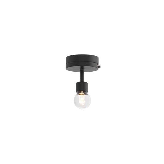 1/12 Scale Miniature Black Lightbulb