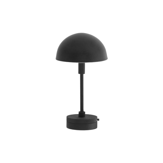 1/12 Scale Miniature Black Mushroom Table Lamp