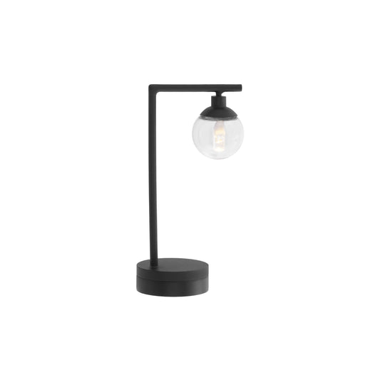 1/12 Scale Miniature Black Hanging Globe Table Lamp