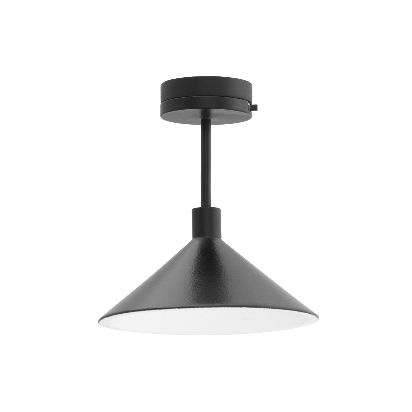 1/12 Scale Miniature Black Triangle Ceiling Lamp