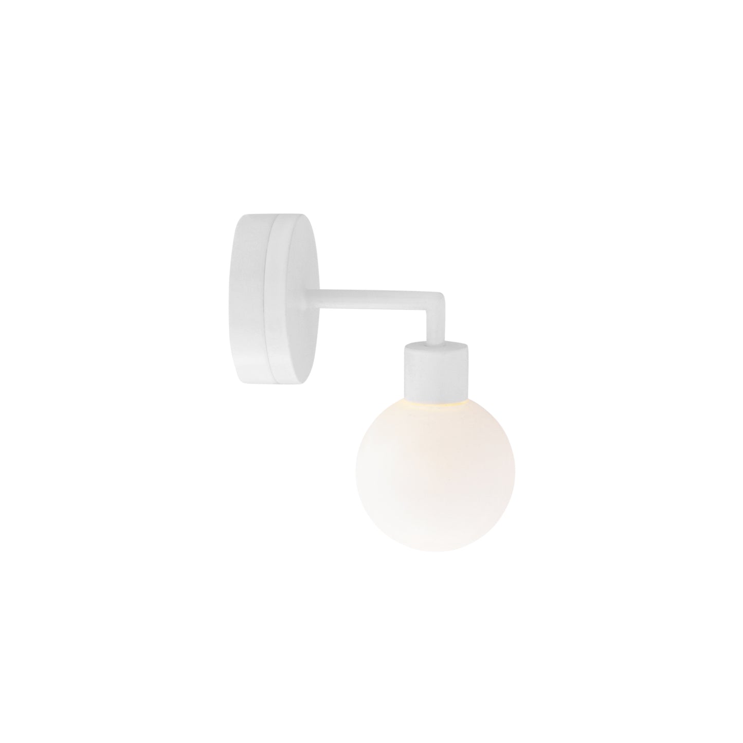1/12 Scale Miniature White Hanging Wall Lamp
