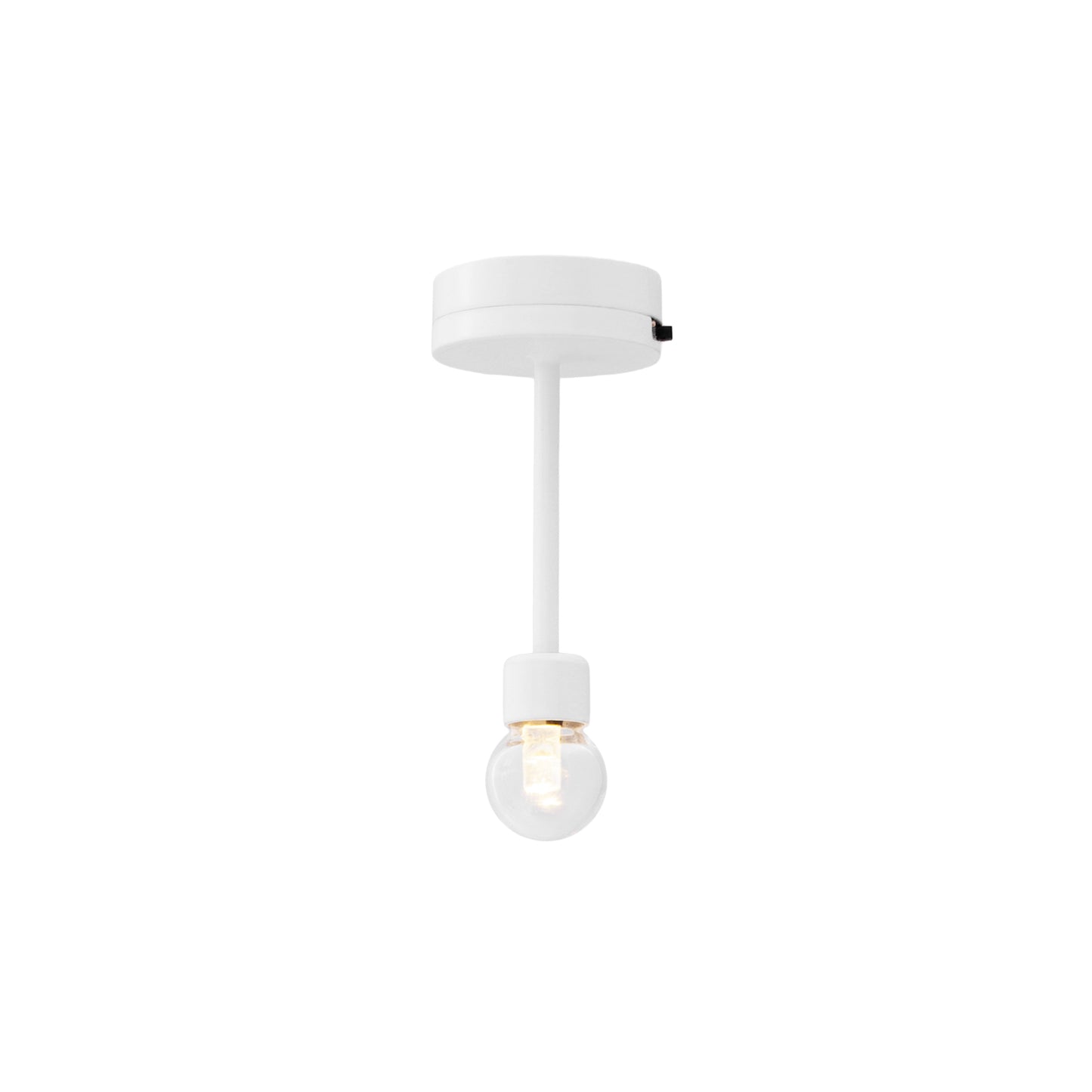 1/12 Scale Miniature White Tall Lightbulb