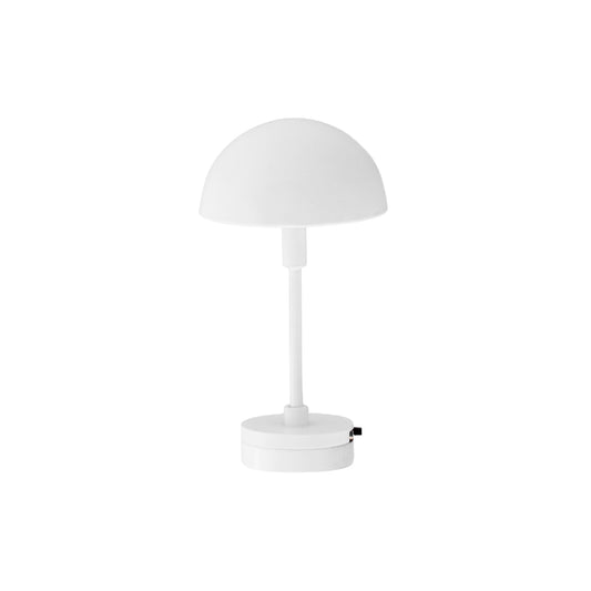 1/12 Scale Miniature White Mushroom Table Lamp