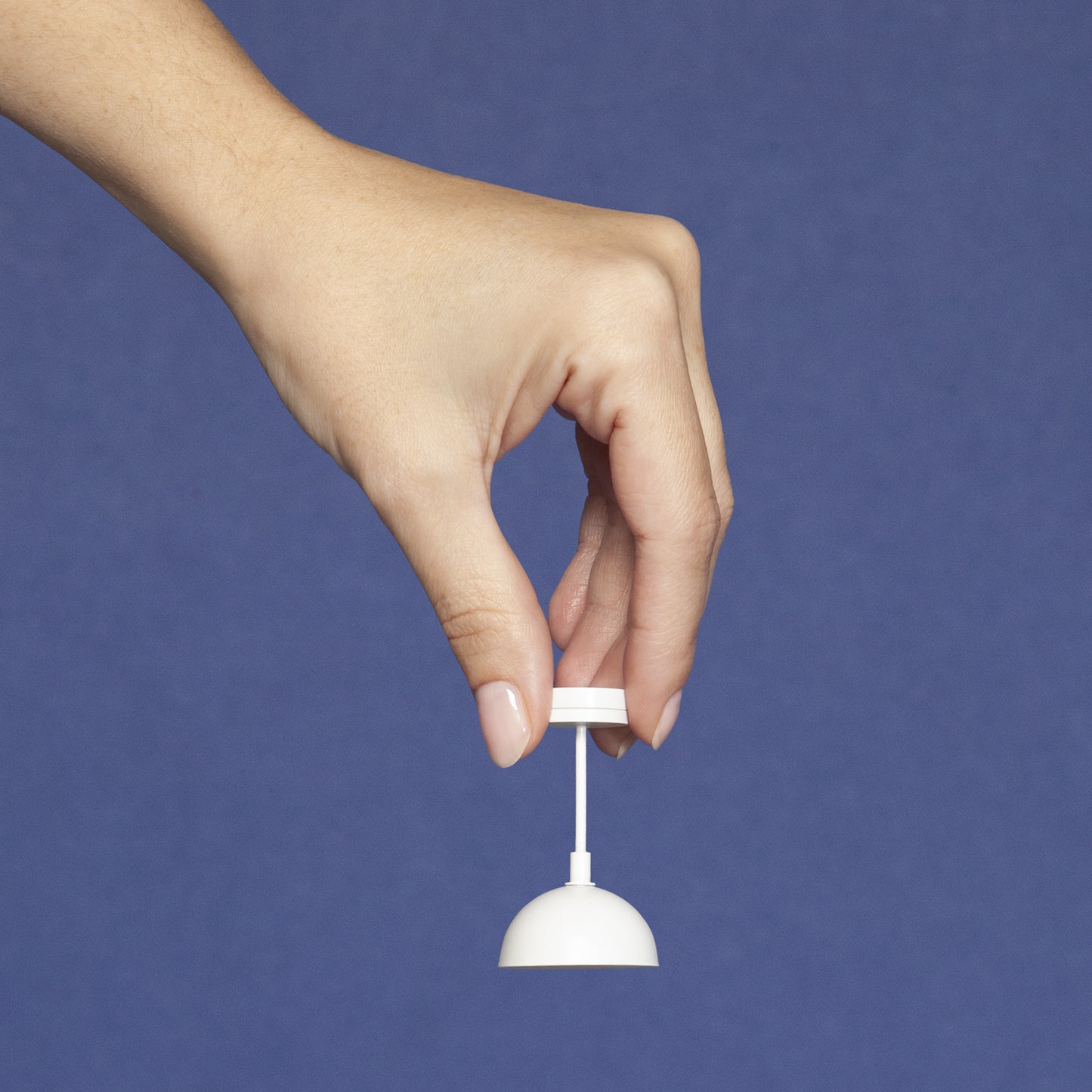 1/12 Scale Miniature White Mushroom Ceiling Lamp