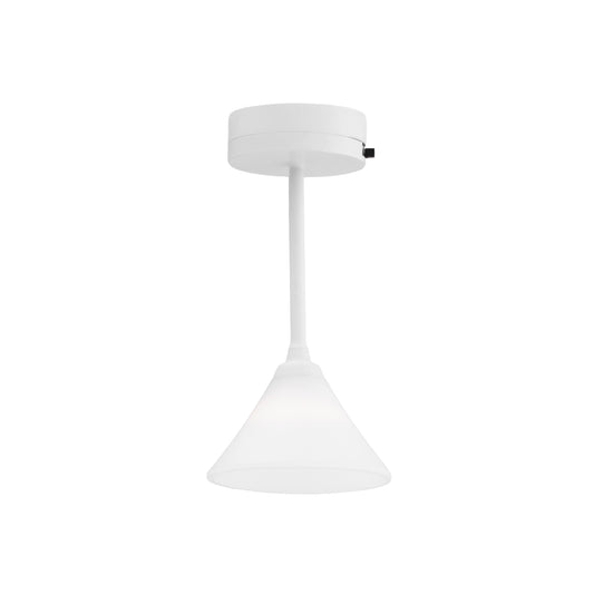 1/12 Scale Miniature White Small Triangle Ceiling Lamp