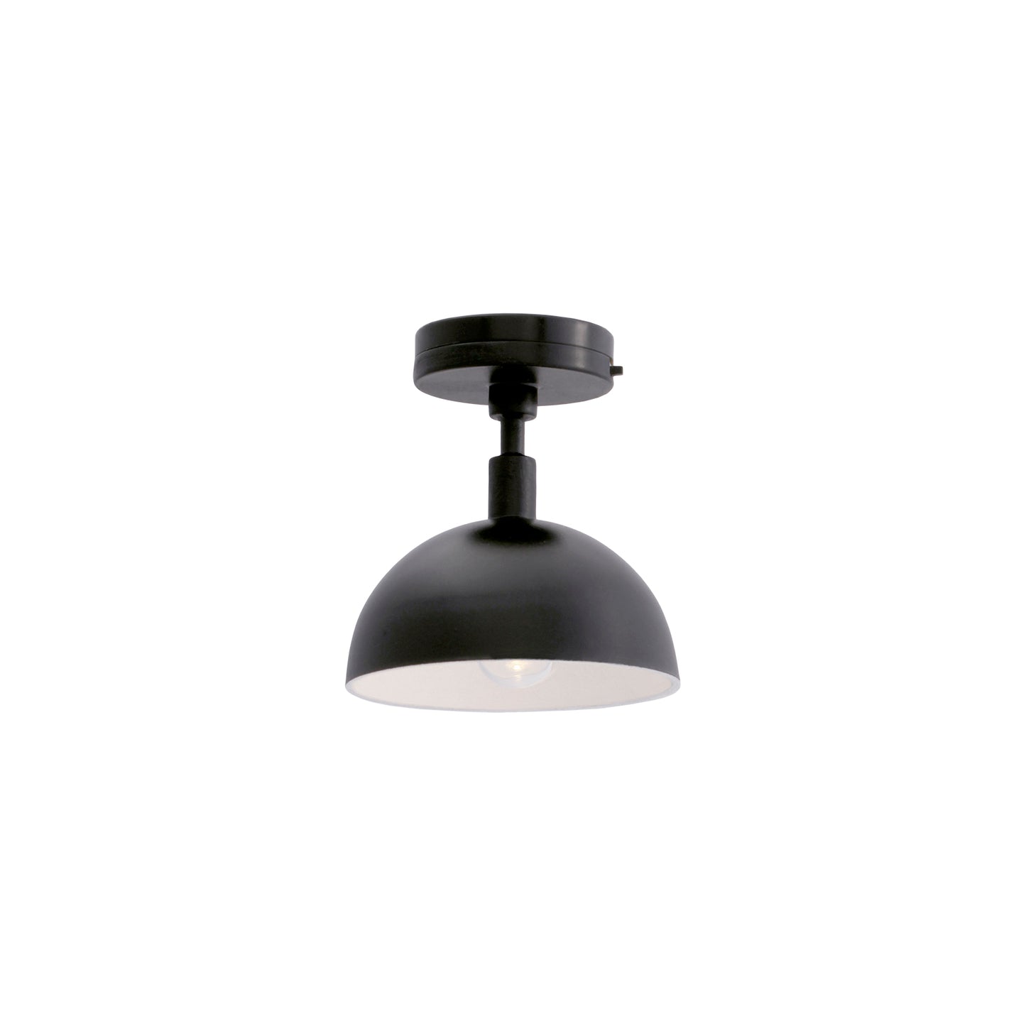 1/6 Scale Miniature Black Mushroom Ceiling Lamp