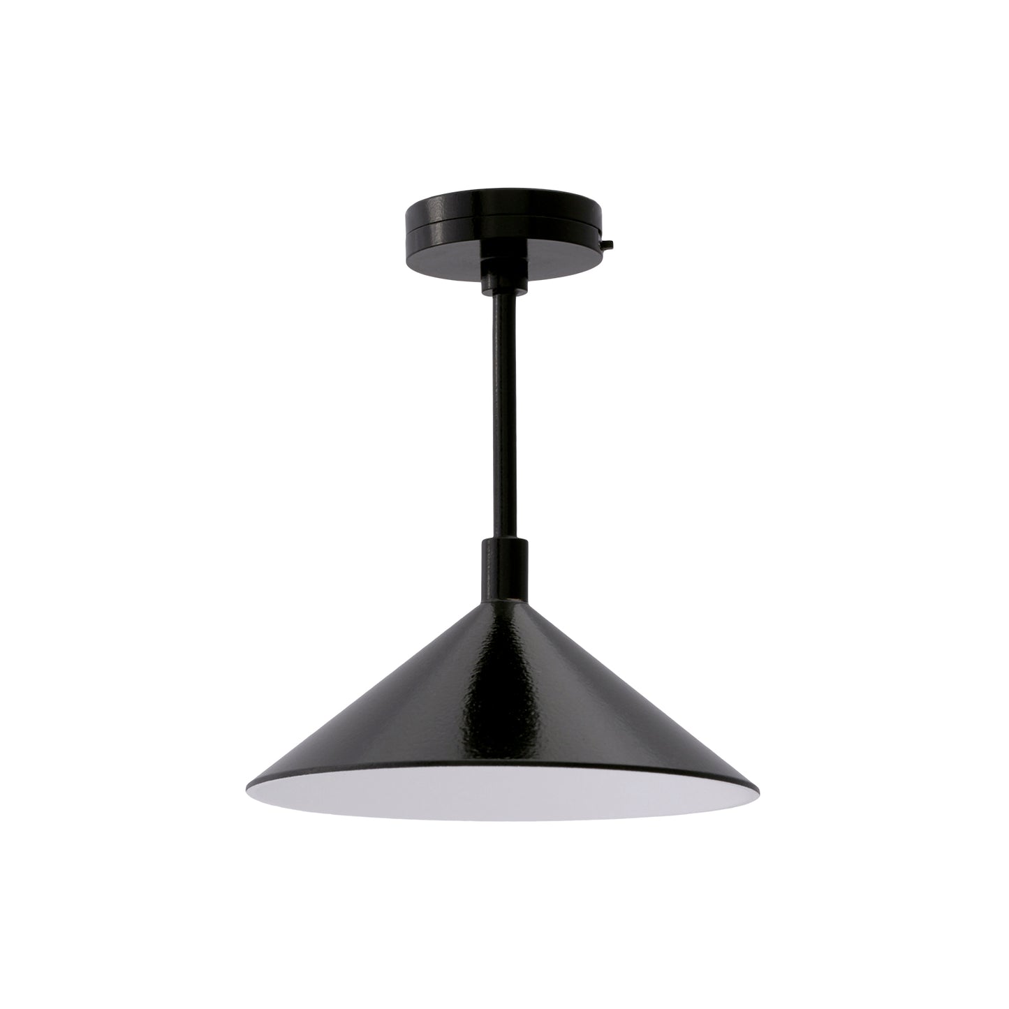 1/6 Scale Miniature Black Triangle Ceiling Lamp