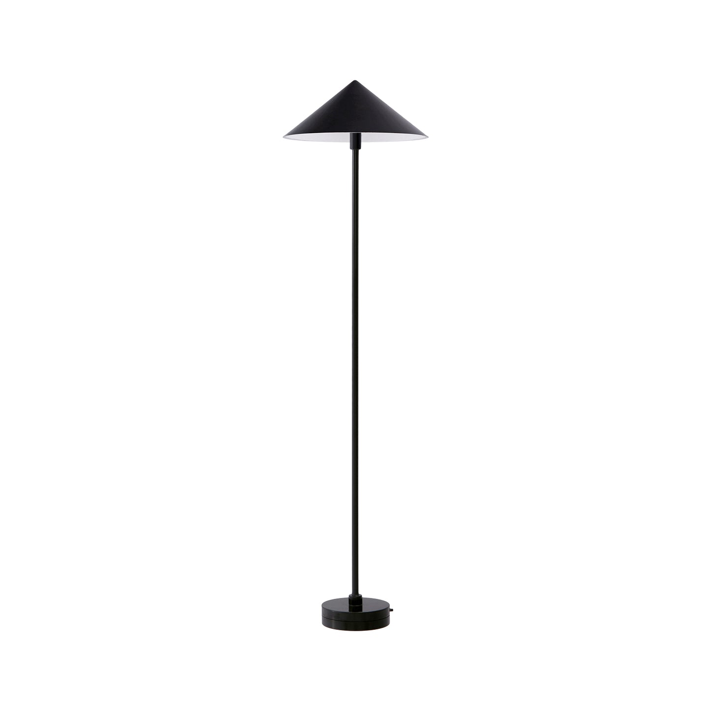 1/6 Scale Miniature Black Triangle Floor Lamp