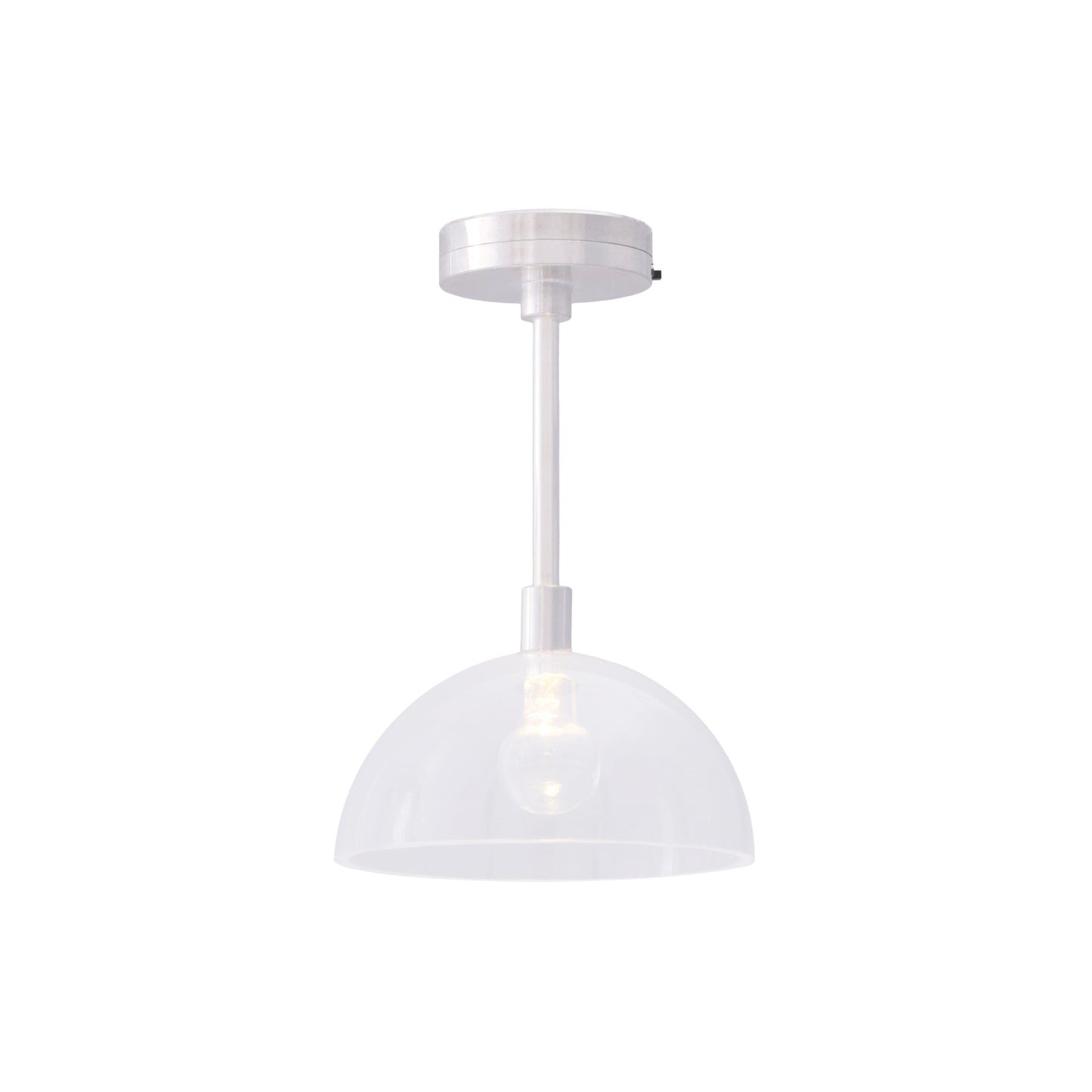 1/6 Scale Miniature Clear Mushroom Ceiling Lamp