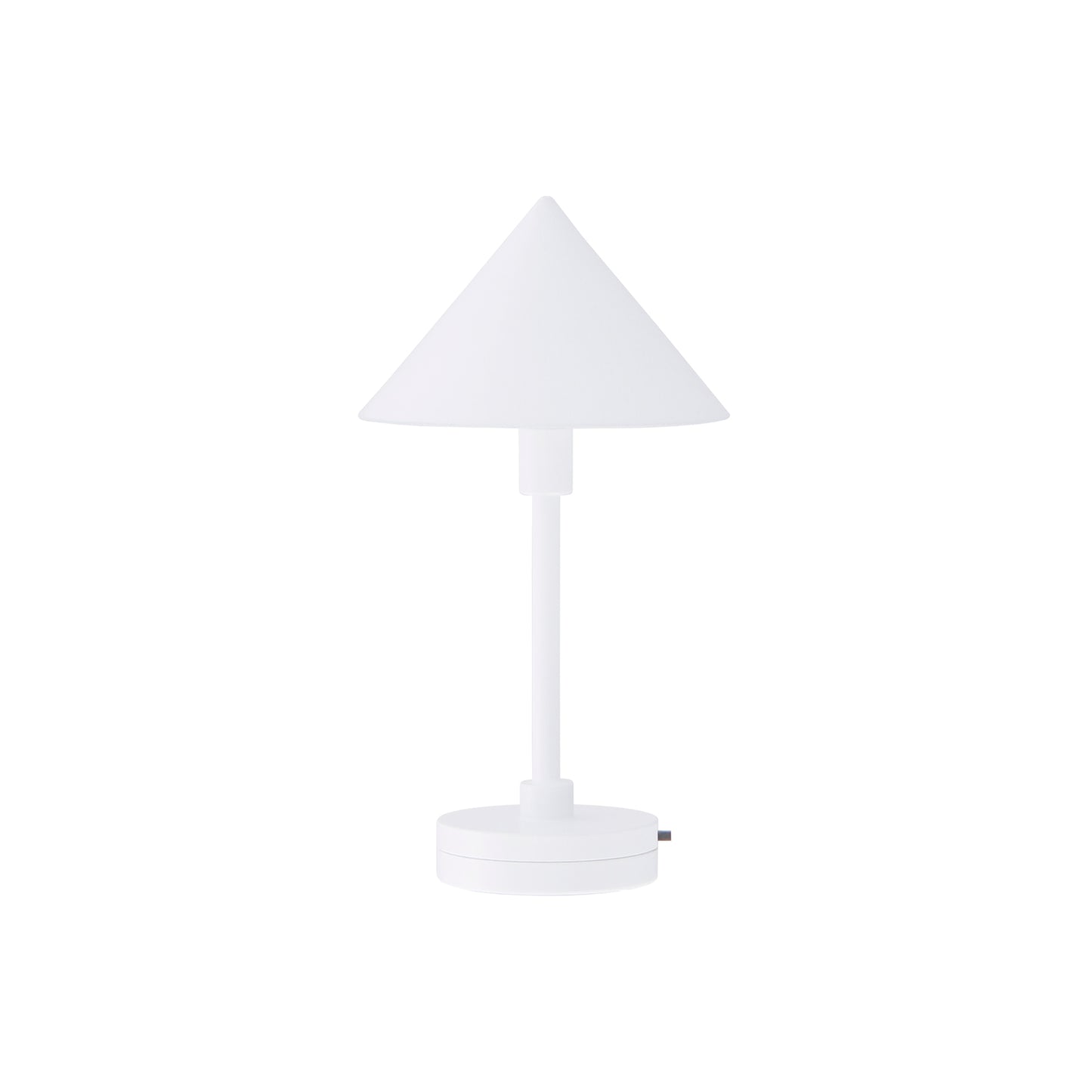 1/6 Scale Miniature White Triangle Table Lamp